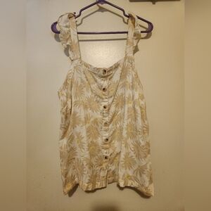 Torrid Daisy tank shirt